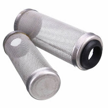 Fish tank accessories stainless steel fish shrimp safe protector mesh filter tube